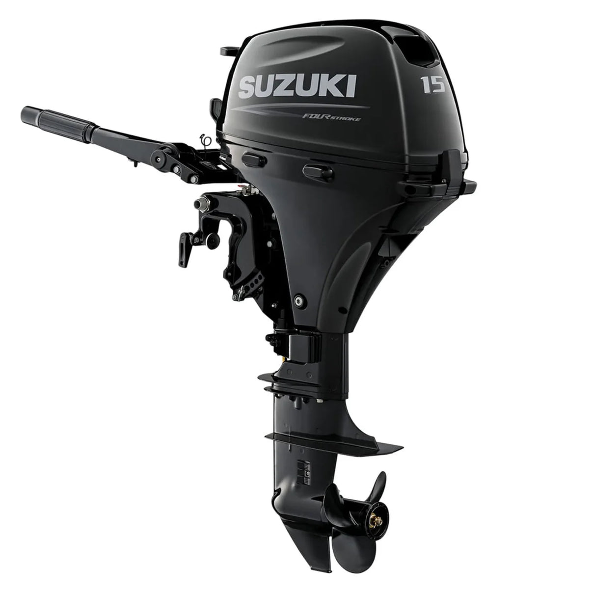 Suzuki 15 HP Outboard Motor - Model DF15AS5 - Boathouse Marine