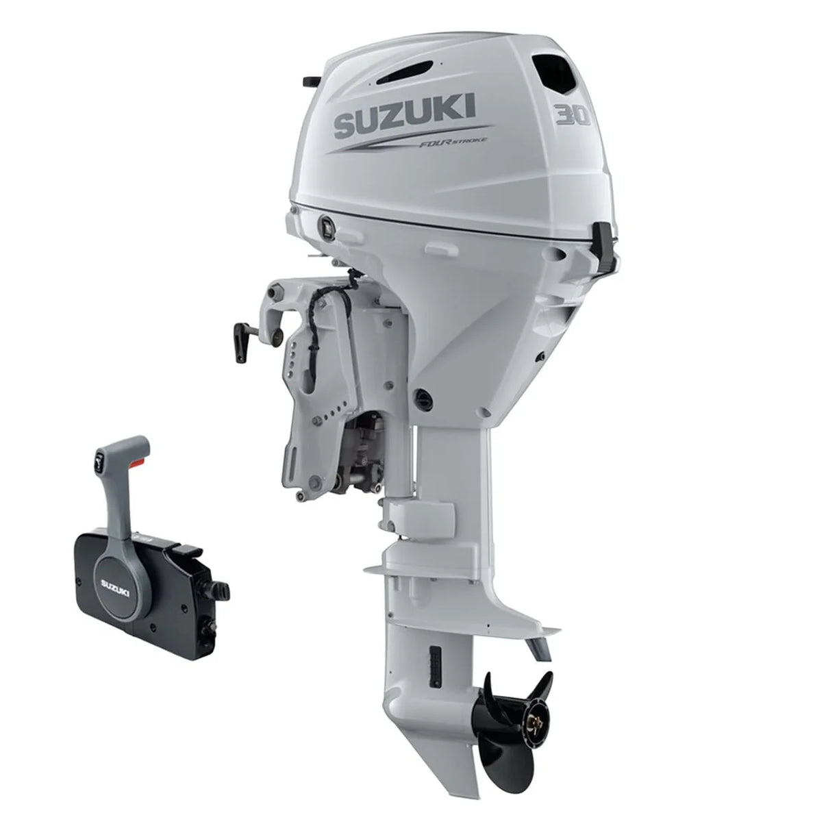 Suzuki 30 HP Outboard Motor - Model DF30ATHLW5 - Boathouse Marine